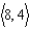 Find (a)  the dot product of the two vectors and (b)  the angle between the two vectors.   and   A)    B)    C)    D)    E)   