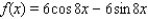 Use the formula     to determine the period of f (x) .   A)    B)    C)    D)    E)   