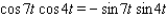 Use an addition or subtraction formula to find the solutions of the equation that are in the interval   .   A)    B)    C)    D)    E)   