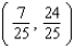 Let P ( t )  be the point on the unit circle U that corresponds to t. If P ( t )  has the coordinates   , find   ,   ,   ,   . A)      B)      C)      D)      E)     