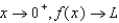 As   for some real number   . Use a graph to predict   .     A)    B)    C)    D)    E)   