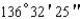 Express the angle as a decimal, to the nearest ten-thousandth of a degree.   A)    B)    C)    D)    E)   