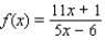Determine the range of   for the function without actually finding   . Hint: First find the domain and range of     A)    B)    C)    D)    E)   