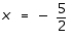 <strong>Solve the equation: </strong> A) B) C) D) E)