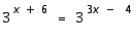 Solve the equation:   A)    B)    C)    D)    E)   
