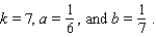 The Gompertz function,   is sometimes used to describe the sales of a new product whose sales are initially large but then level off toward a maximum saturation level. Graph the line and the Gompertz function with:   A)    B)    C)    D)   