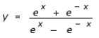Use common logarithms to solve for x in terms of y.   A)    B)    C)    D)    E)   