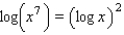 Solve the equation without using a calculator.   A) 1 and 10 B) 2 and 1,000,000 C) 1,000,000 D) 1 and 10,000,000 E) 10,000,000