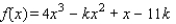 For the following function, find a number   such that the graph of   contains the point     A)    B)    C)    D)    E)   