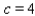 Use synthetic division to decide whether   is a zero of     ;   A) c is a zero of f ( x )  B) c is not a zero of f ( x ) 