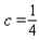Use synthetic division to decide whether   is a zero of   .   ;   A) x - c is not a zero B) x - c is a zero