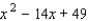 A polynomial f ( x )  with real coefficients and leading coefficient 1 has the given zero and degree. Express f ( x )  as a product of linear and quadratic polynomials with real coefficients that are irreducible over R.   A)    B)    C)    D)    E)   