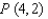 Find the graph of the line through   for the value of   =   A)    B)    C)    D)    E)   