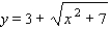 Find a composite function form for y if:   A)    B)    C)    D)    E)   