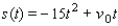 An object is projected vertically upward with an initial velocity of   ft/sec, and its distance   in feet above the ground after   seconds is given by the formula   . If the object hits the ground after   seconds, find its initial velocity   in ft/sec. A)    ft/sec B)    ft/sec C)    ft/sec D)    ft/sec E)    ft/sec