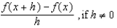 Simplify the difference quotient   for   A)    B)    C)    D)    E)   