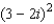 Write the expression   in the form   , where a and b are real numbers. A)    B)    C)    D)    E)   