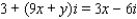 Find the values of x and y, where x and y are real numbers.   A)    B)    C)    D)    E)   