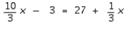 Solve the equation.   A)    B)    C)    D)    E)   