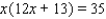 Solve the equation by factoring.   A)    B)    C)    D)    E)   