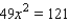 Solve the equation by using the special quadratic equation.   A)    B)    C)    D)    E)   