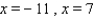 Solve the equation by using the special quadratic equation.   A)    B)    C)    D)    E)   