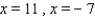 Solve the equation by using the special quadratic equation.   A)    B)    C)    D)    E)   