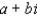Write the expression   in the form   , where a and b are real numbers. A)    B)    C)    D)    E)   