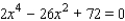 Solve the equation   A)    B)    C)    D)    E)   