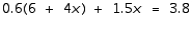 Solve the equation   A)    B)    C)    D)    E)   