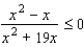 Solve the inequality.   A)    B)    C)    D)    E)   