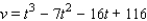 As a particle moves along a straight path, its speed v (in cm/sec)  at time t (in seconds)  is given by the equation below. For what subintervals of the time interval [0, 9] will its speed be at least 4 cm/sec?   A)    B)    C)    D)    E)   