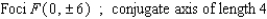 Find an equation for the hyperbola that has its center at the origin and satisfies the given conditions.   A)    B)    C)    D)    E)   