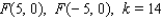 Find an equation for the set of points in an xy-plane such that the sum of the distances from   and   is   .   A)    B)    C)    D)    E)   