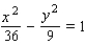 Find the vertices, the foci, and the equations of the asymptotes of the hyperbola.   A)    B)    C)    D)    E)   