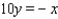 Find a polar equation in r and   that has the same graph as the equation in x and y.   A)    B)    C)    D)    E)   
