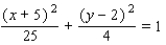 Find the foci of the ellipse.   A)    B)    C)    D)    E)   