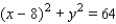 Find a polar equation in r and   that has the same graph as the equation in x and y.   A)    B)    C)    D)    E)   