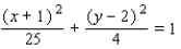 Find the foci of the ellipse.   A)    B)    C)    D)    E)   