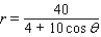 Sketch the graph of the polar equation   A)    B)    C)    D)   