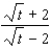 Rationalize the denominator.   A)    B)    C)    D)    E)   