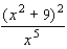 Express as a sum of terms of the form   where r is a rational number.   A)    B)    C)    D)    E)   