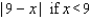Rewrite the following expression without using the absolute value symbol, and simplify the result.   A)    B)    C)    D)    E)   