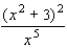 Express as a sum of terms of the form   where r is a rational number.   A)    B)    C)    D)    E)   