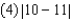 Rewrite the number without using the absolute value symbol, and simplify the result.   A) 29 B) -84 C) 4 D) -4 E) 84