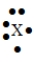 The Lewis symbol   would be characteristic of which group? A)  6A B)  2A C)  3A D)  5A