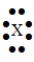 The Lewis symbol   would be characteristic of which group? A)  6A B)  8A C)  3A D)  7A