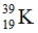 When an alpha particle hits a   nucleus, one of the products is a proton. The other product is A)    B)    C)    D)  none of these.