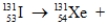 Complete the equation, and state what type of decay is occurring.   _____________
