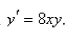   is the solution of the differential equation   Find the solution that satisfies the initial condition  